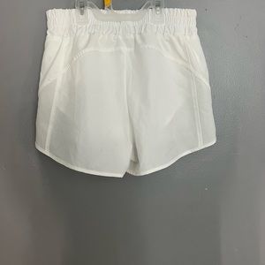 White athletic shorts